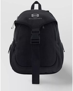 Balenciaga Unity Backpack With Adjustable Shoulder Straps - Blue