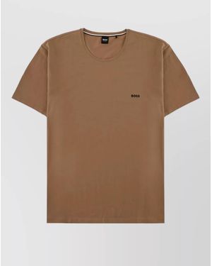 BOSS Logo T-Shirt - Brown