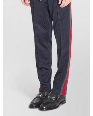 Gucci Technical Jersey Track Trousers - Blue