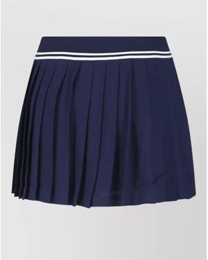 Sporty & Rich Knee-Length Tailored Shorts - Blue
