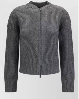 Max Mara Wool Cardigan - Gray