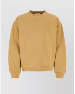 Gucci Cotton Regular-Fit Sweatshirt - Natural