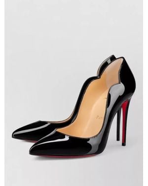 Christian Louboutin Patent Leather Hot Chick Court Shoes 100 - Black