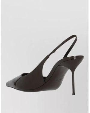 Paris Texas High Heel Slingback Pointed Toe Pumps - Multicolor