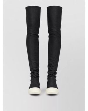 Rick Owens High-Top Sneakers - Black