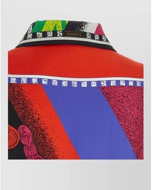 Versace Formula Six Tailored Fit Long Sleeve Shirt