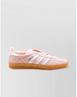 adidas Indoor Suede Low-Top Trainers - Pink