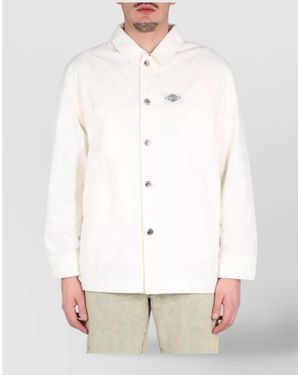 Etudes Studio Cotton Shirt Jacket - White