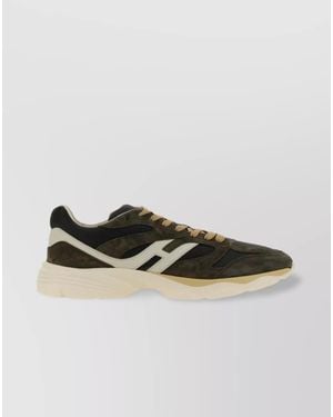 Hogan Leather Low-Top Trainers - Multicolour