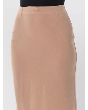 Maison Margiela Fusion Midi Skirt - Brown