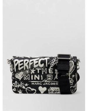 Marc Jacobs The Crossbody Mini Leather Cross-Body Bag - Black