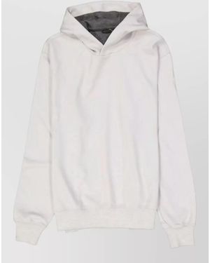Herno Polyester Hoodie - White