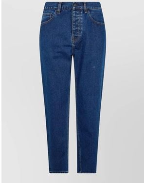 Carhartt Denim Straight-Leg Jeans - Blue