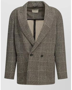 Circolo 1901 Double-Breasted Coat - Gray