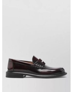 Givenchy Leather Loafers - Grey