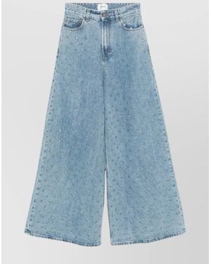 Haikure Denim Wide-Leg Jeans - Blue