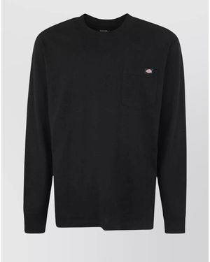 Dickies Cotton Long-Sleeve T-Shirt - Black