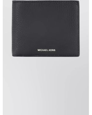 Michael Kors Leather Billfold Wallet - Black
