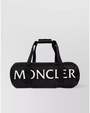 Moncler Nylon Duffle Travel Bag - Black