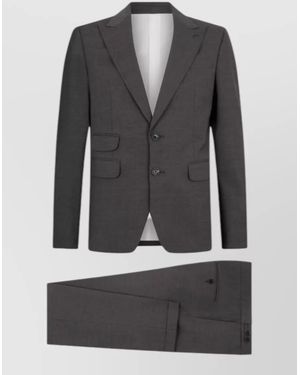 DSquared² Tailored Suit Jacket And Matching Pants - Gray