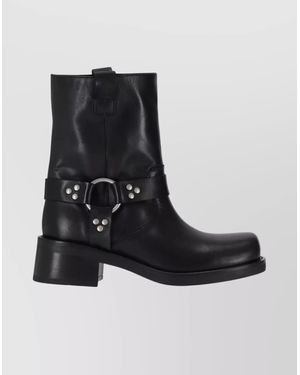 P.A.R.O.S.H. Leather Boots - Black