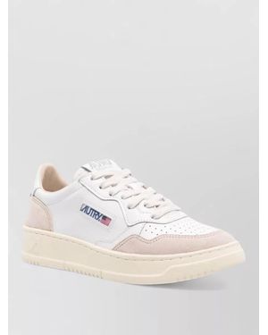 Autry Medialist Low Lace Up Sneakers Rubber Sole - Multicolor