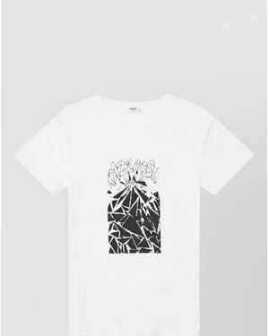 Celine Cotton T-Shirt - White