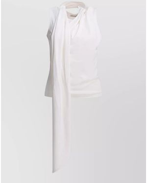 Ami Paris Tank Top - White