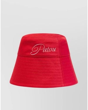 Patou Logo Embroidered Bucket Hat