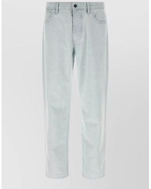 Stone Island Denim Straight-Leg Jeans - Blue
