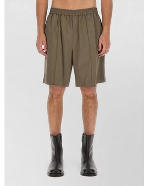 Helmut Lang Loose Fit Shorts - Green