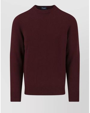 Drumohr Cashmere Crewneck Jumper - Red