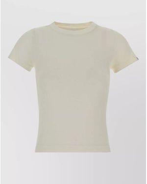 Extreme Cashmere Cotton Cashmere Knit T-Shirt - White