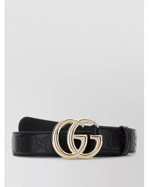 Gucci Leather Belt - White