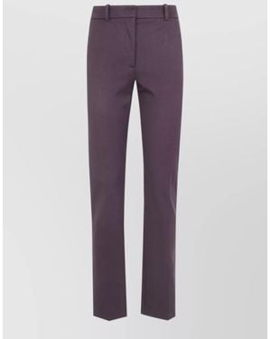 JOSEPH Stretch Suit Pants - Purple