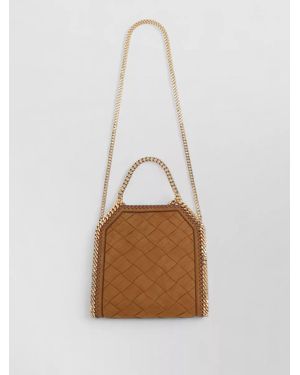 Stella McCartney Shoulder Bag Rectangular Shape Top Handle Chain - White