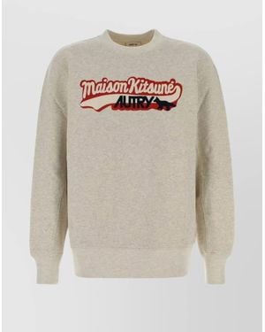 Autry Cotton Sweatshirt - Grey