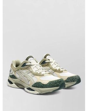 Asics Leather Low-Top Trainers - Multicolour