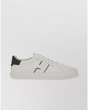 Hogan Leather H691 Low-Top Trainers - Multicolour