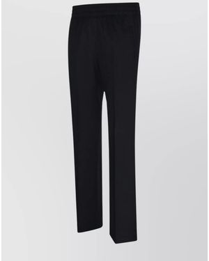 Golden Goose Virgin Wool Straight-Leg Trousers - Blue