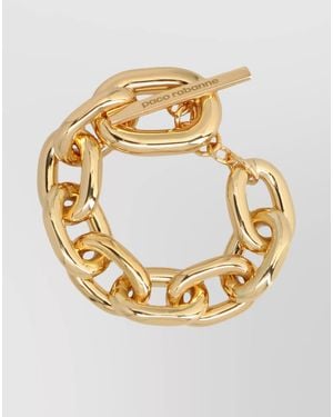 Rabanne Xl Link Bracelet - Metallic