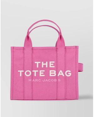 Marc Jacobs Shopper Bag With Adjustable Strap And Top Handles - Pink