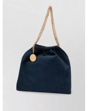 Stella McCartney Falabella Medium Tote Bag Chain Strap - Blue
