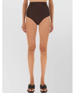 Rick Owens High-Waisted Slim-Fit Shorts - Black