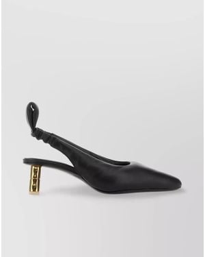 Boyy Lamb Leather Slingback Pumps - Black