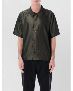 BERNER KUHL Wander Short Sleeve Viscose Silk Shirt - Black