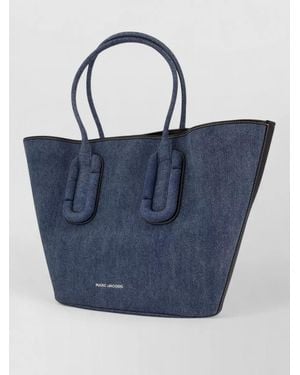 Marc Jacobs The Tote Bag Cotton Beach Bag - Blue