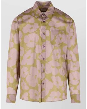 Dries Van Noten Cotton Shirt - Natural
