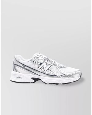 New Balance Panelled Low-Top Trainers - Metallic