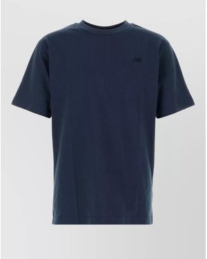 New Balance Cotton T-Shirt - Blue